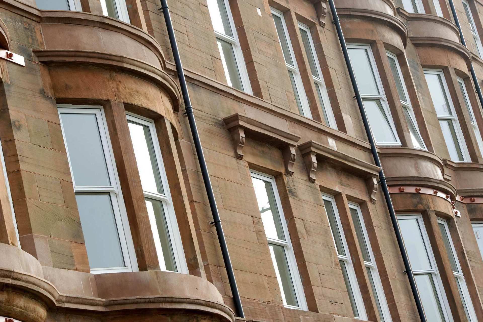 Traditional Glasgow tenements