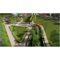 Aerial View of the Community Park Proposals from Stonyhurst Street Looking North West by LUC
