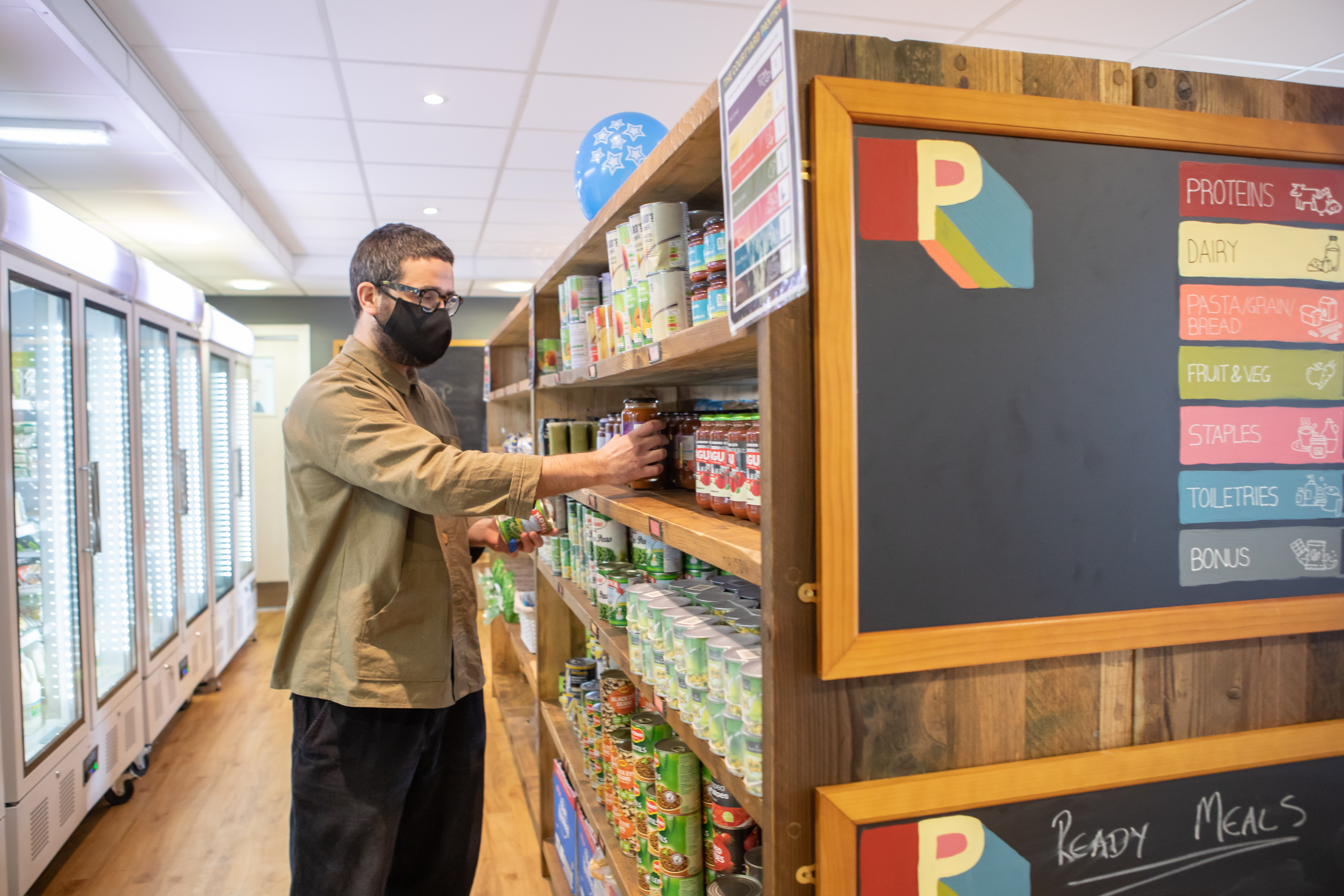 Dale Todd, Flourish House’s Pantry co-ordinator