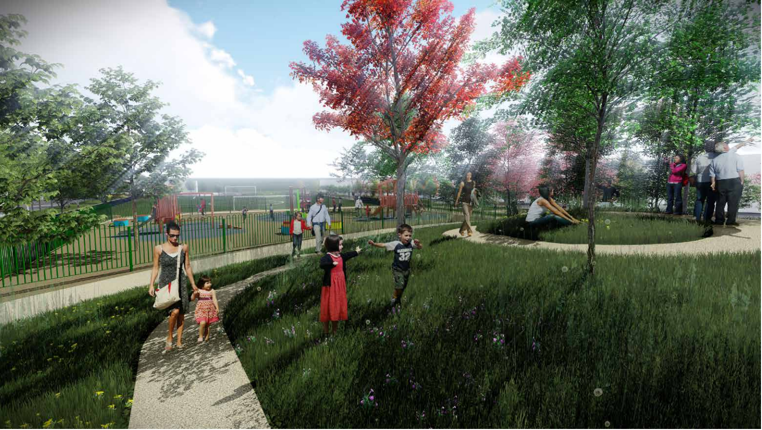 GIF Original Concept Artwork - Play Park