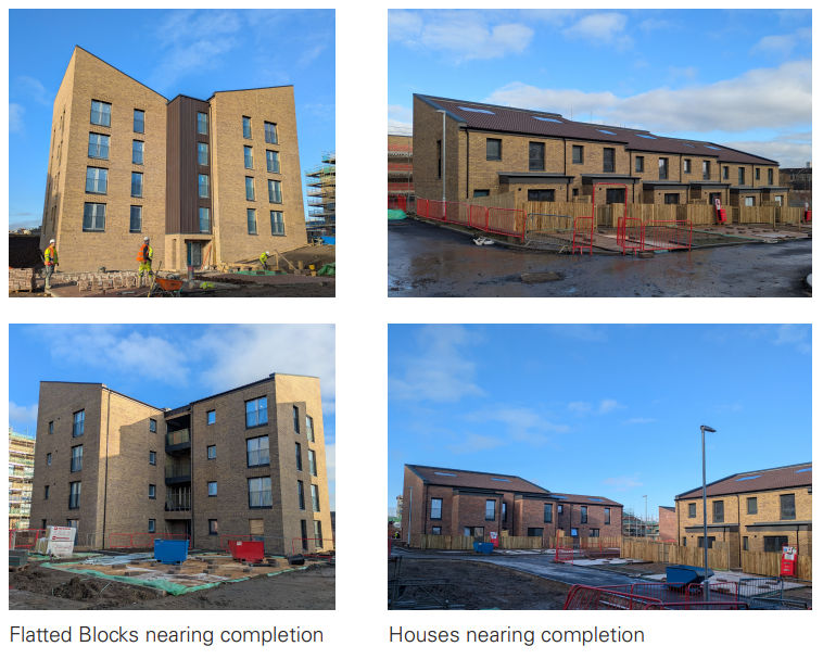 Site photos nearing completion